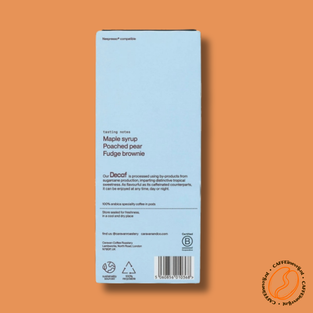 CARAVAN - Decaf - Recyclebaar - 30 cups